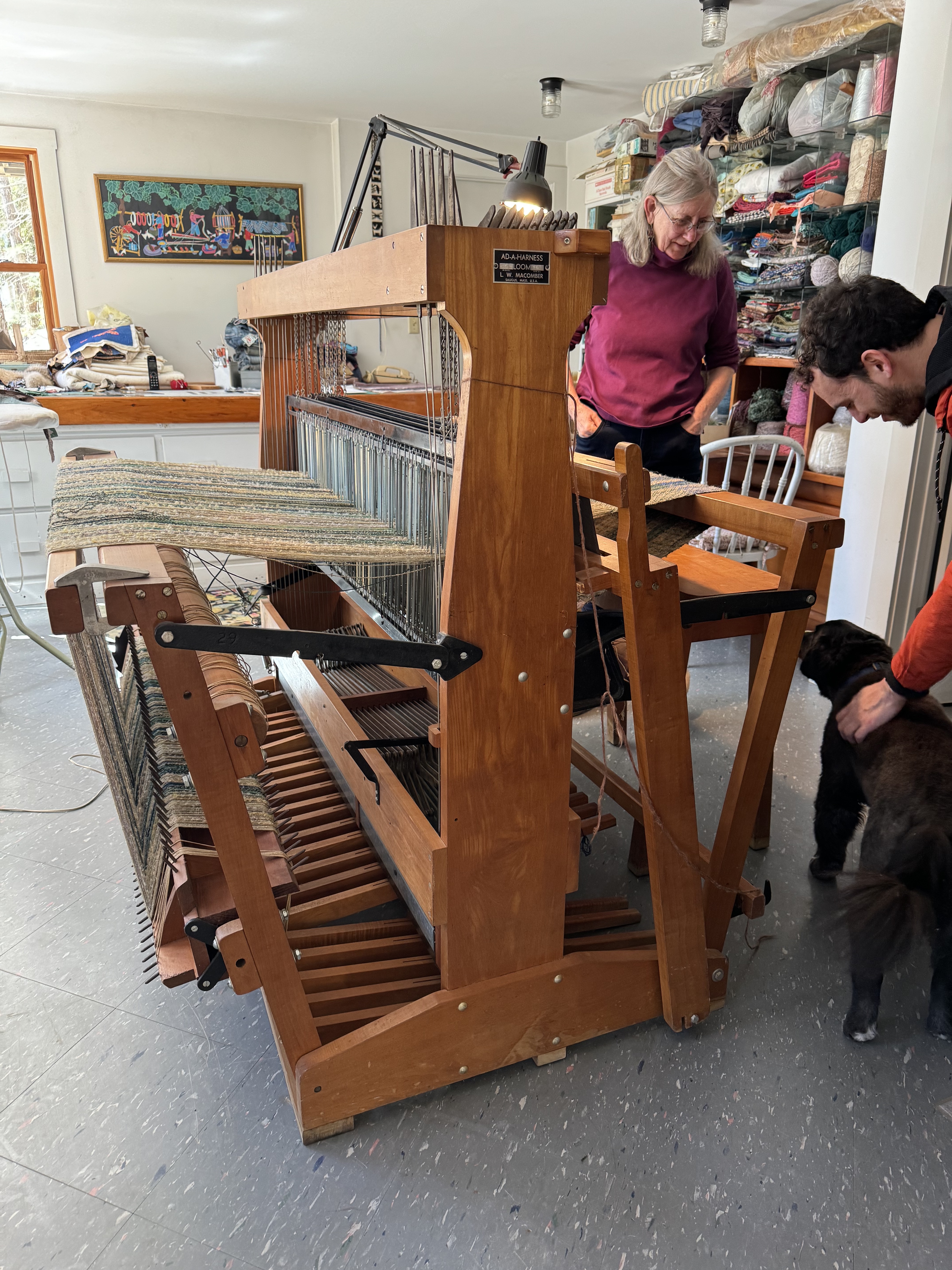 16-shaft Macomber Loom